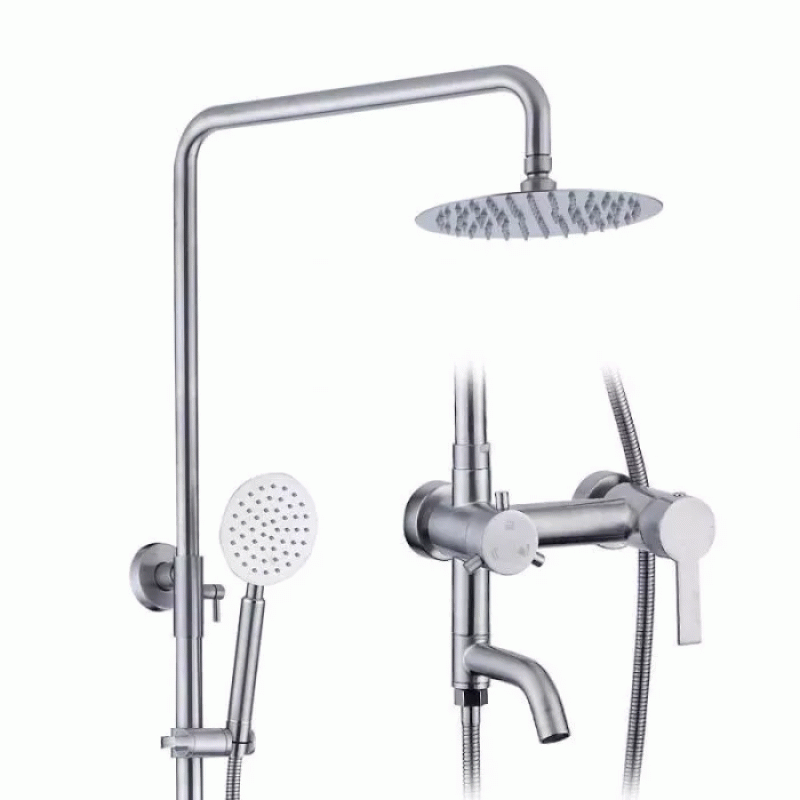 Душева система WEZER EKO16A-09, нержавіюча сталь