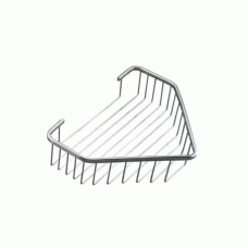 Полиця металева кутова Frap F335, 240х60 мм, хром