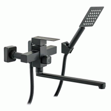 Змішувач для ванни WEZER PRO7-02-BLACK поворотний