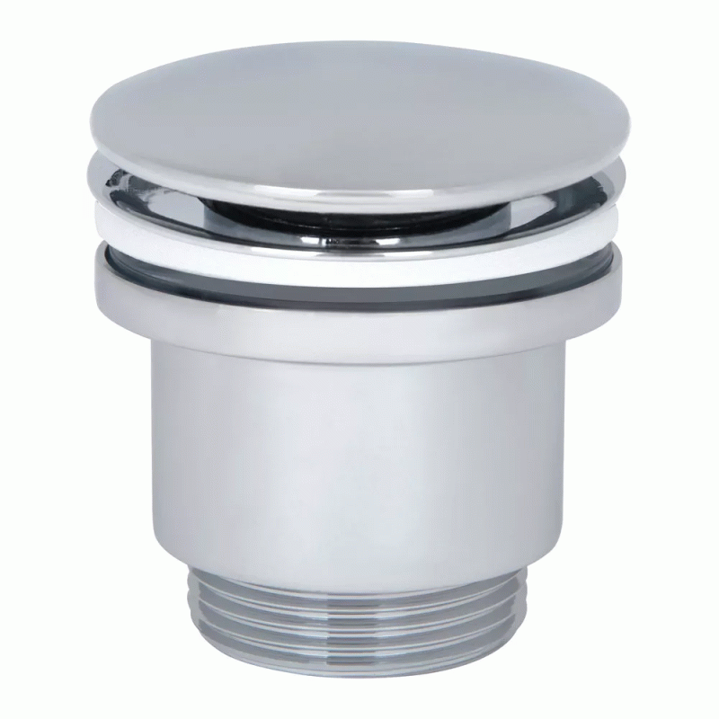 Донный клапан ITAL HF1083, автомат, Ø63мм 1 1/4", латунь, хром