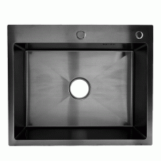 Мийка для кухні ITAL 600x500x215мм (3.0/0.8мм) ID 6050-B PVD Black