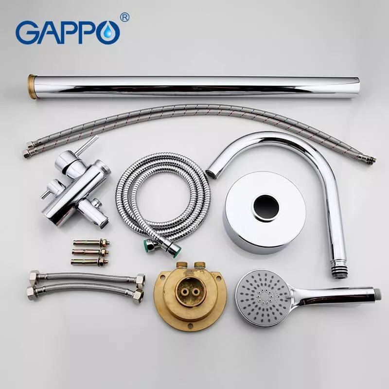 Смеситель для напольной ванны GAPPO G3098
