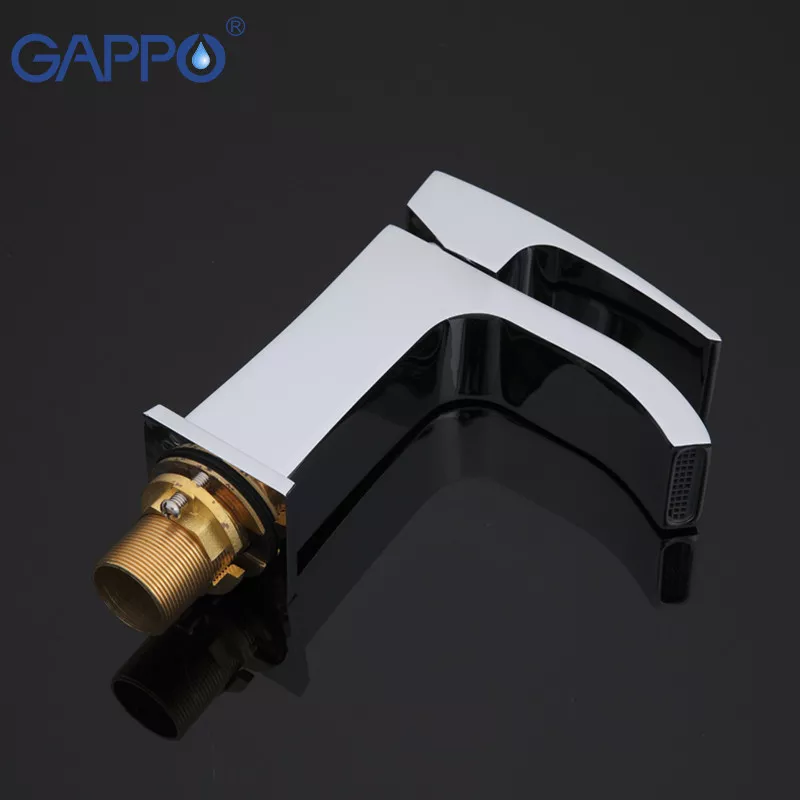 Смеситель для умывальника GAPPO G1007-1, хром