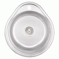Кухонная мойка WEZER 4843(06) Decor 480x430x160 мм + сифон