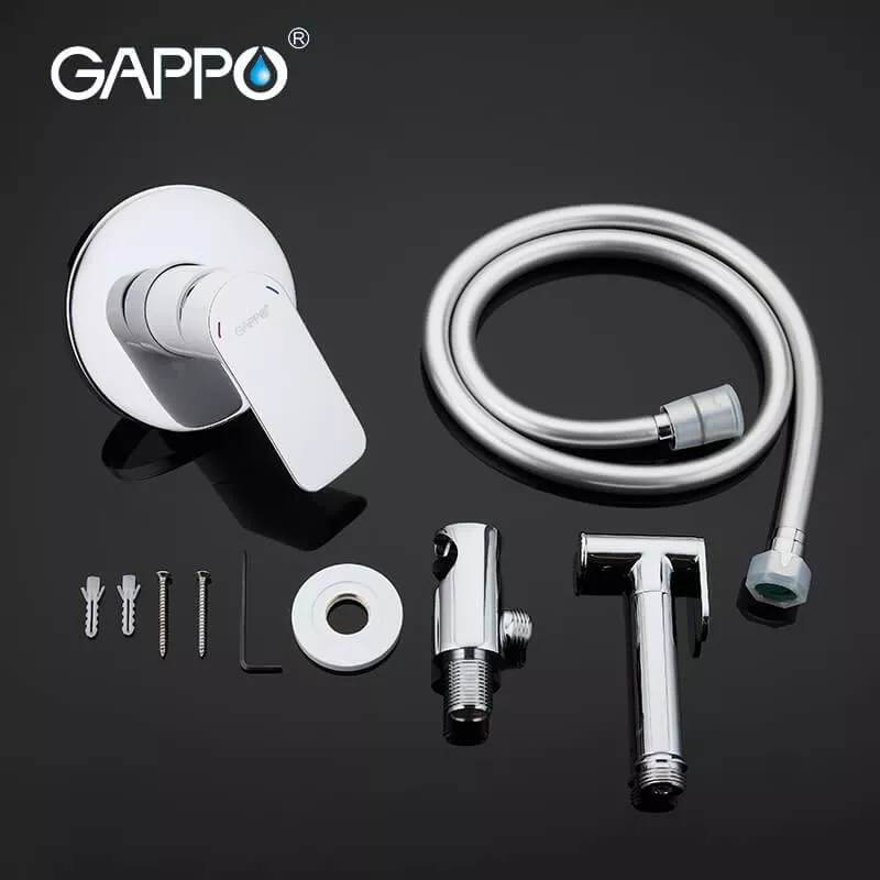 Гігієнічний душ GAPPO G7248, білий/хром