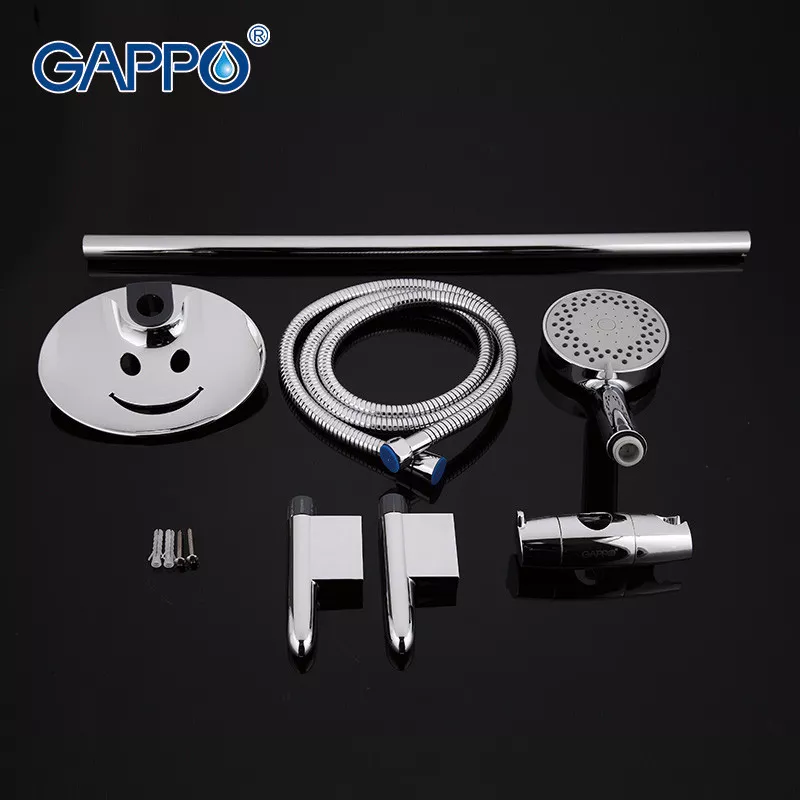 Душовий гарнітур GAPPO G8008, хром