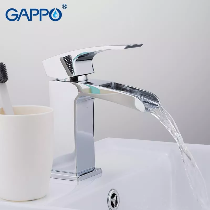 Смеситель для умывальника GAPPO G1007-20, хром