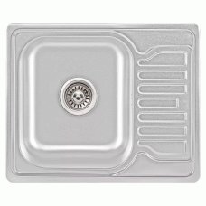 Кухонная мойка WEZER 6350(08) Deсор 630x500x180 мм + сифон