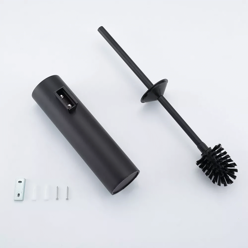 Ершь настенный скрытый монтаж GAPPO G903-6 черный