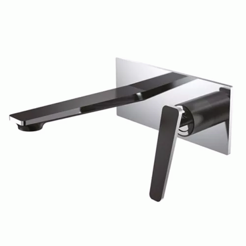 Смеситель для умывальника Frap F1057-22, черный/хром