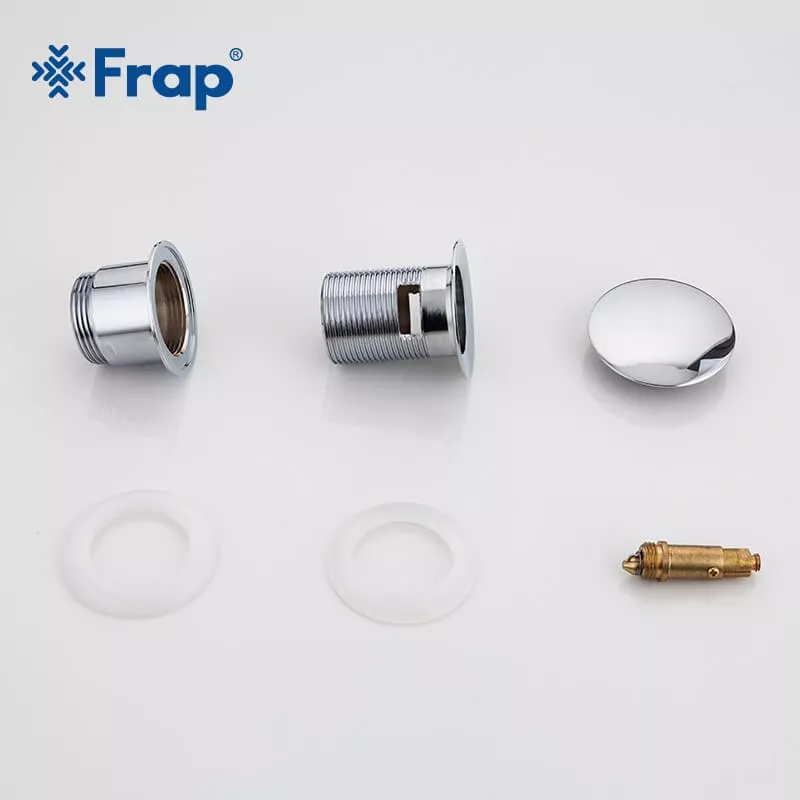 Донный клапан Frap F60, автомат, 1 1/4", хром