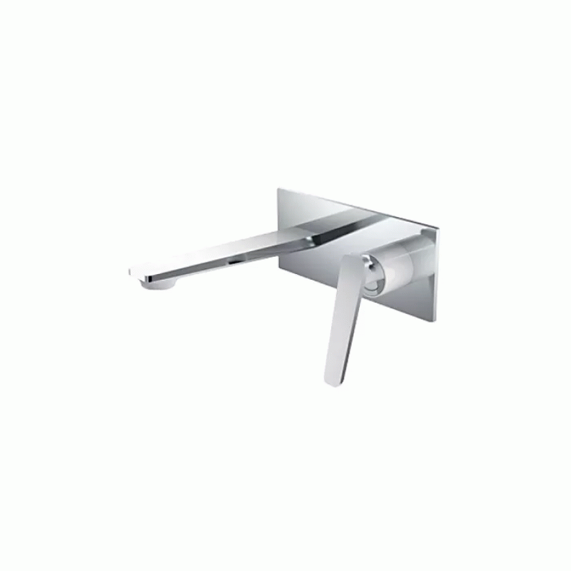 Смеситель для умывальника Frap F1058-22, белый/хром