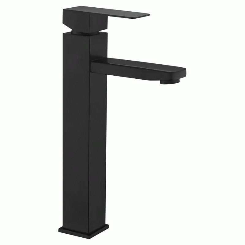 Змішувач високий для умивальника WEZER PRO11-02-BLACK