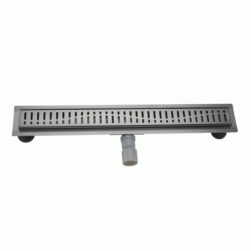 Душевой трап из нержавеющей стали GAPPO G87007-39 (Gungrey) 70*700мм