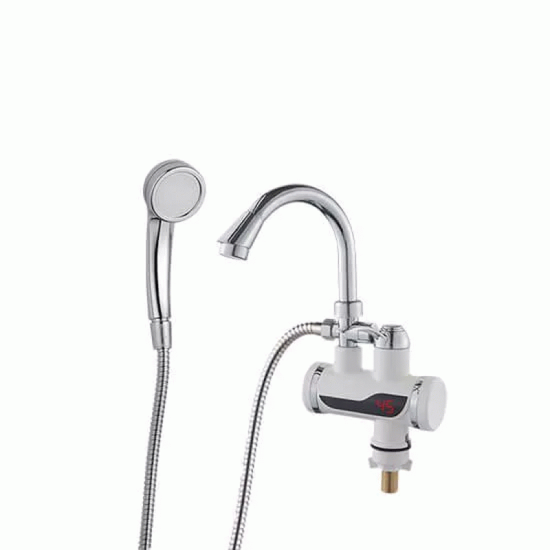 Проточный водонагреватель WEZER SDR-B07STP ванна с датчиком темп.