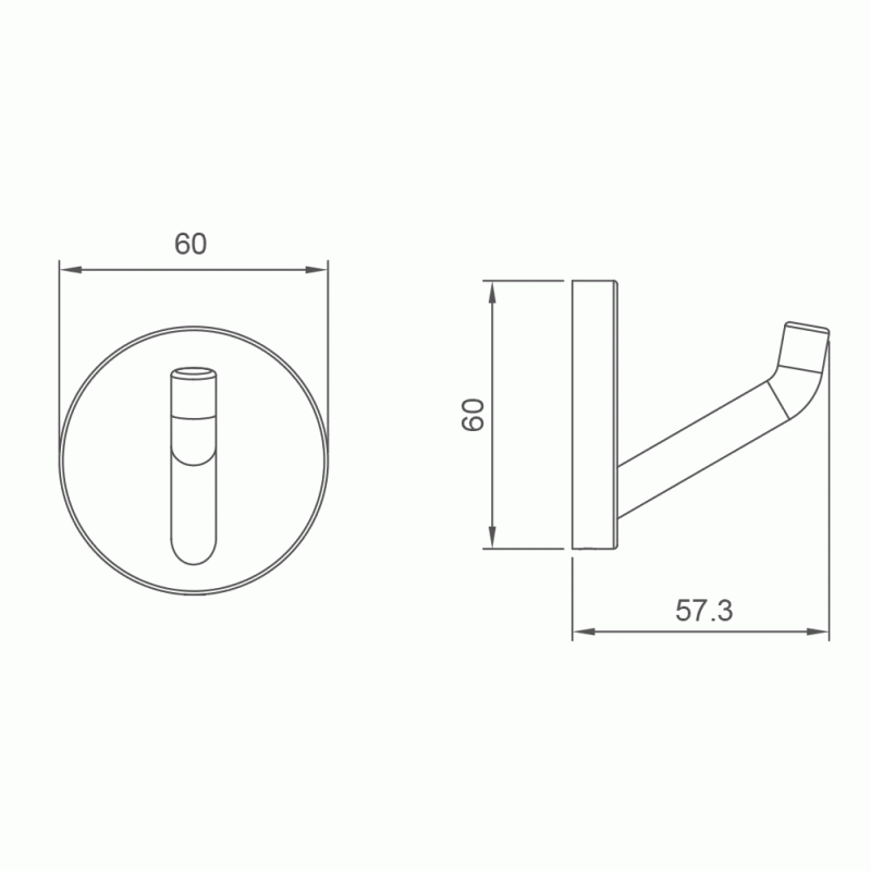 Гачок для рушників у ванну золото GAPPO G30705-13