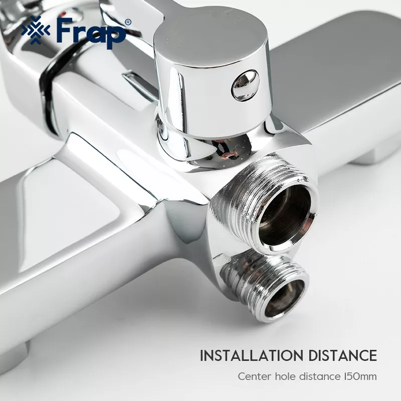 Змішувач для ванни Frap F2261, хром