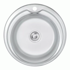 Кухонная мойка WEZER 510(06) Satin 510x180 мм + сифон