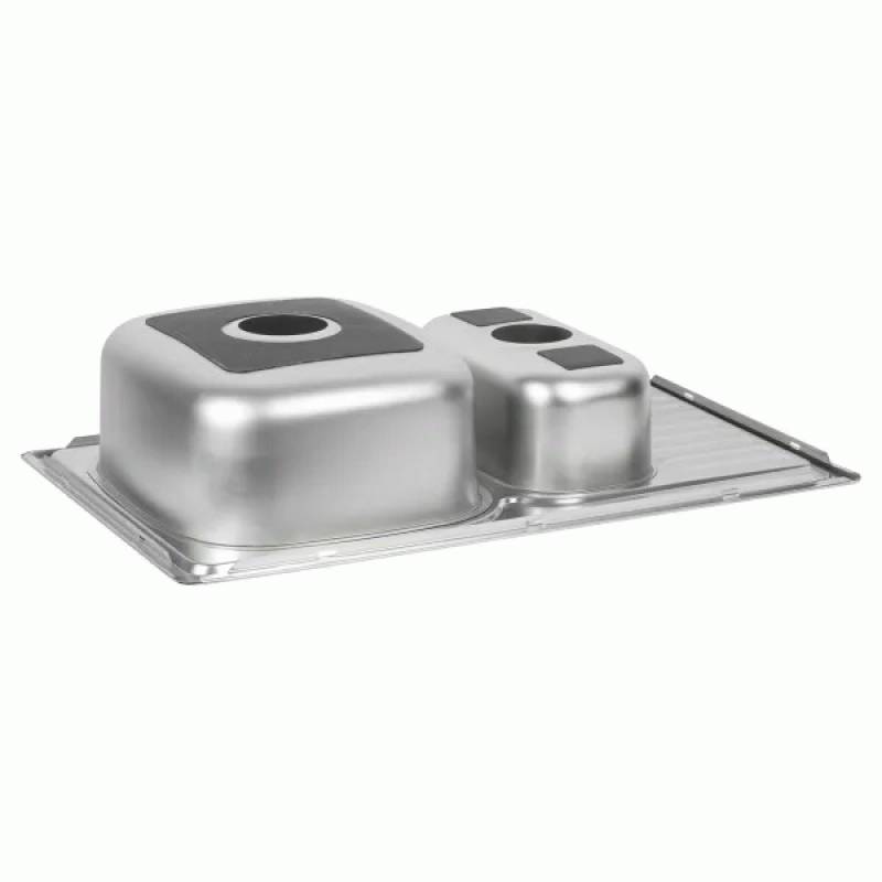 Кухонна мийка WEZER 7850(08) Deсоr 780x500x180 мм + сифон