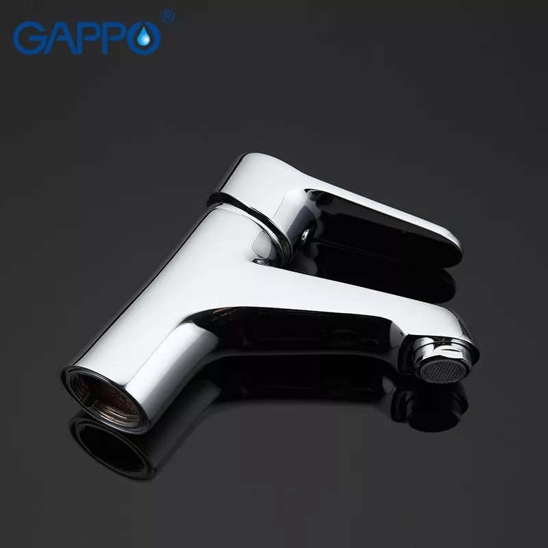 Смеситель для умывальника GAPPO G1036, хром
