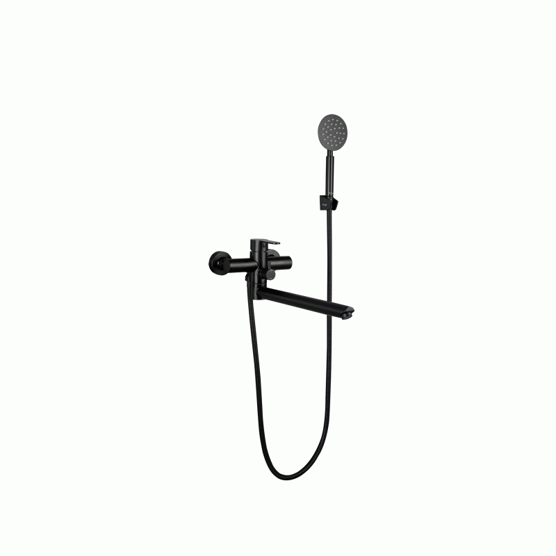 Смеситель для ванны Frap F22801-6, черный