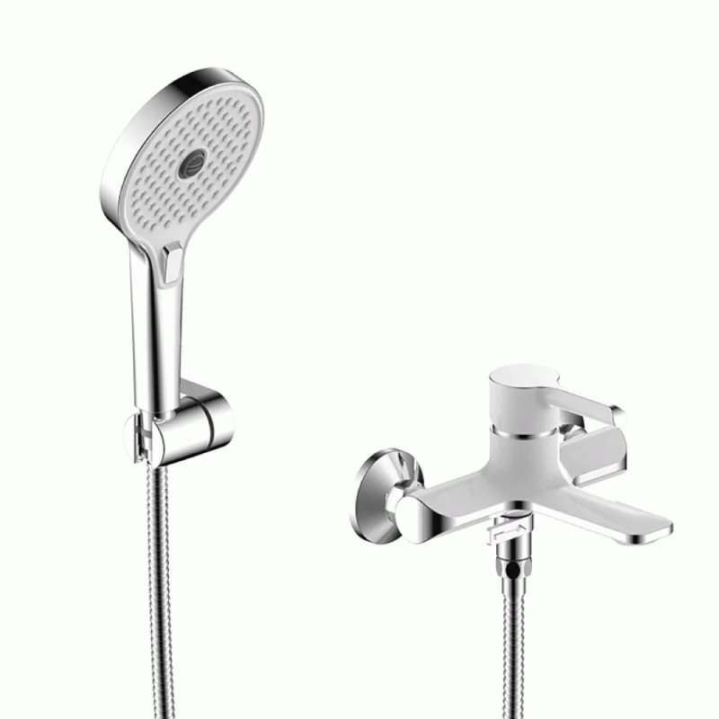 Смеситель для ванны GAPPO G3203-8, белый/хром