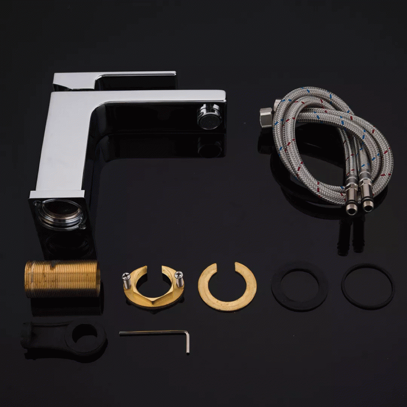 Смеситель для умывальника GAPPO G1018, хром
