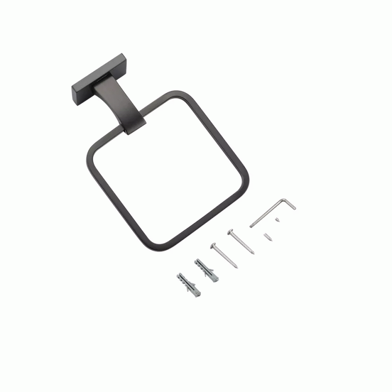 Полотенцедержатель GAPPO G0704-9, оружейная сталь