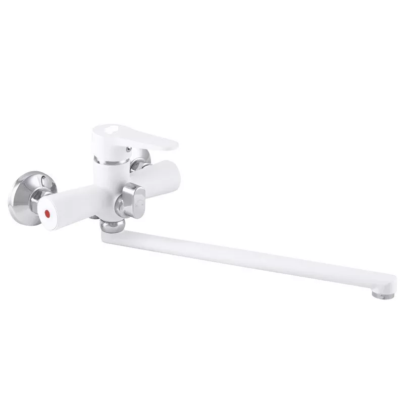 Смеситель для ванной WEZER PUD7-B045-WHITE
