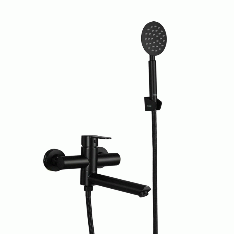 Смеситель для ванны Frap F32801-6, черный