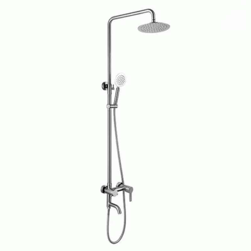 Душевая система WEZER EKO16A-09, нержавеющая сталь