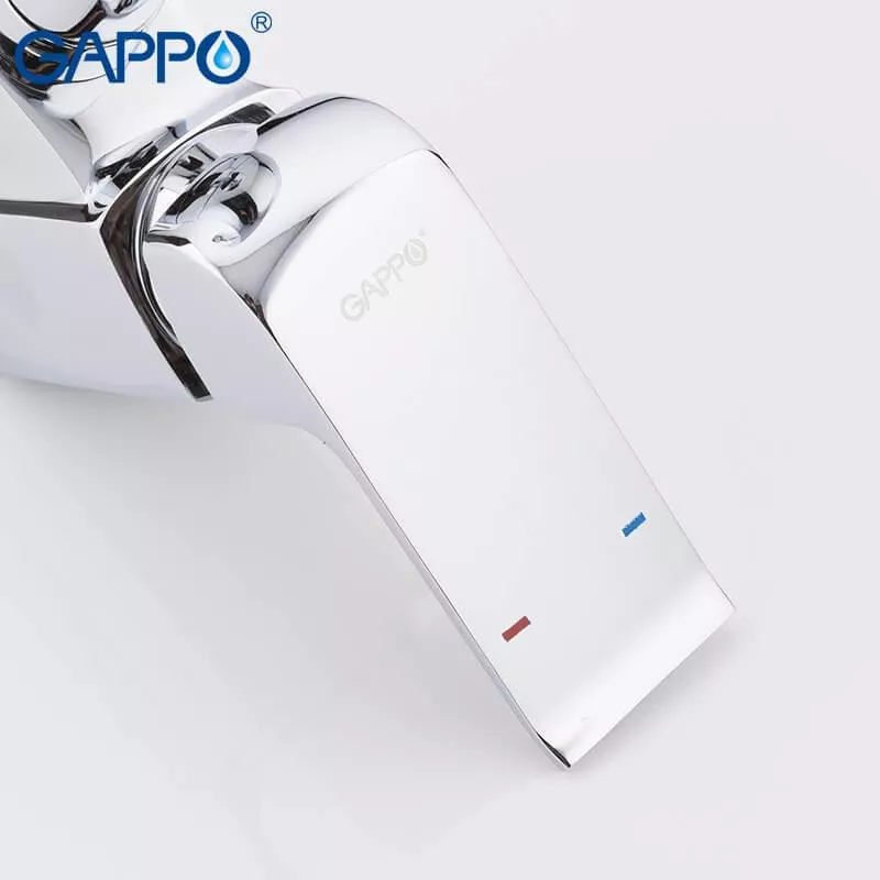 Змішувач для кухні GAPPO G4150-8 з висувним зливом, хром