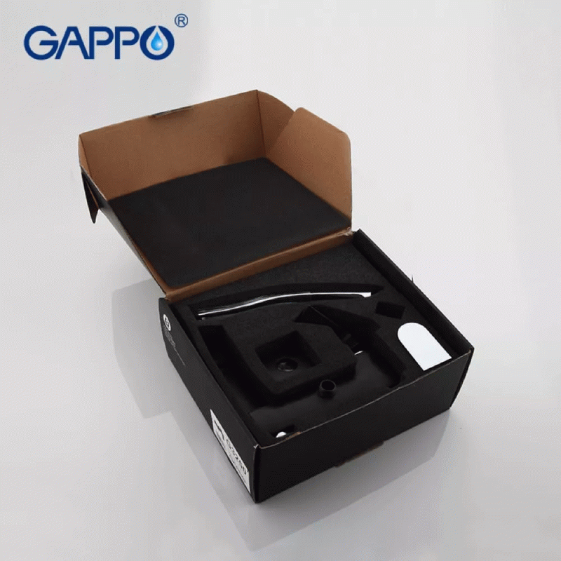 Змішувач для ванни GAPPO G3250, чорний