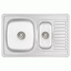 Кухонна мийка WEZER 7850(08) Deсоr 780x500x180 мм + сифон
