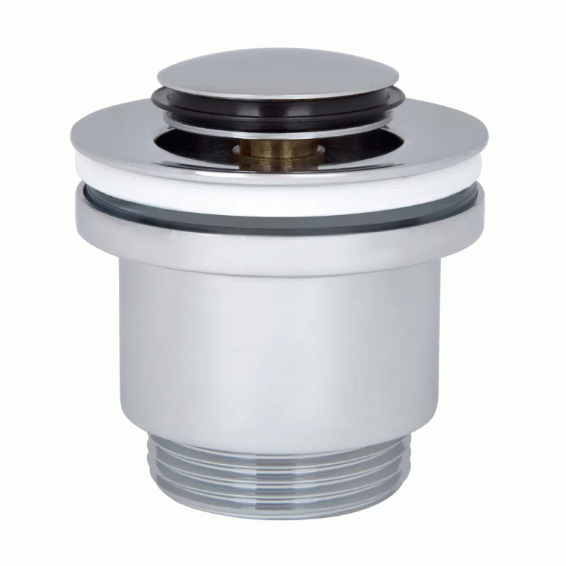 Донный клапан ITAL HF1082, автомат, Ø63мм 1 1/4", латунь, хром