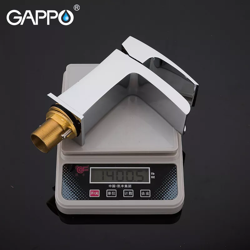 Смеситель для умывальника GAPPO G1007-20, хром