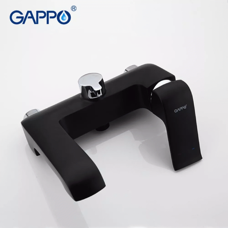 Змішувач для ванни GAPPO G3250, чорний