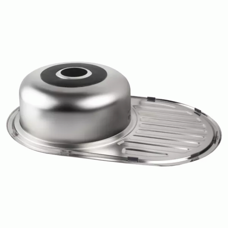 Кухонная мойка WEZER 7750(06) Deсor 770x500x160 мм + сифон