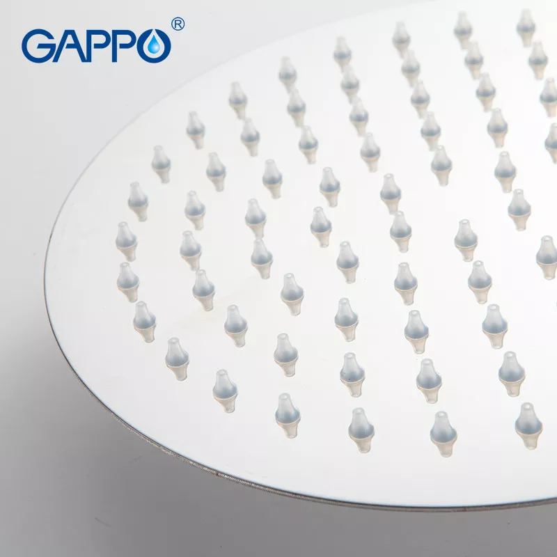 Тропический душ GAPPO G29, Ø200 мм, нержавеющая сталь, хром