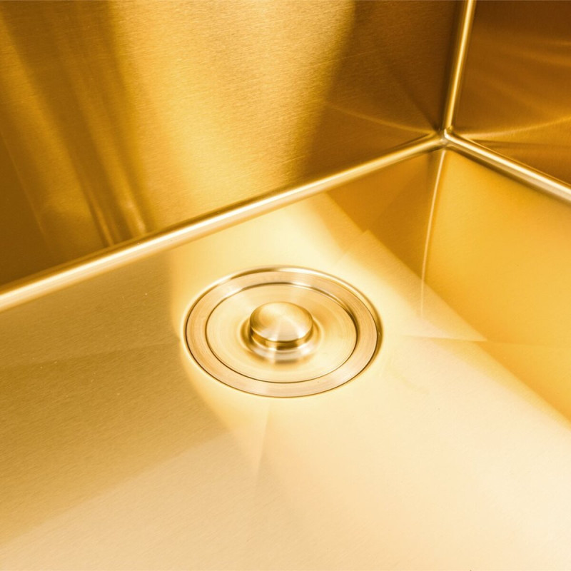 Мийка PVD Gold DECOR Valeso Handmade 60*50