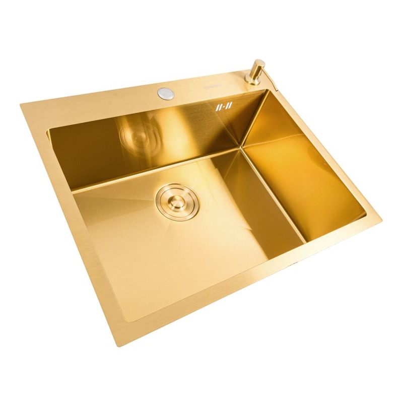 Мийка PVD Gold DECOR Valeso Handmade 60*50